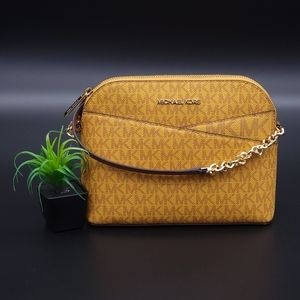 Michael Kors Dome MD Logo Crossbody